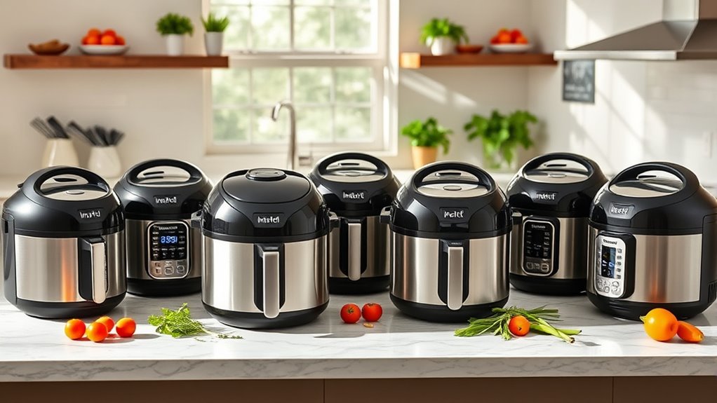 top air fryer instant pot combos