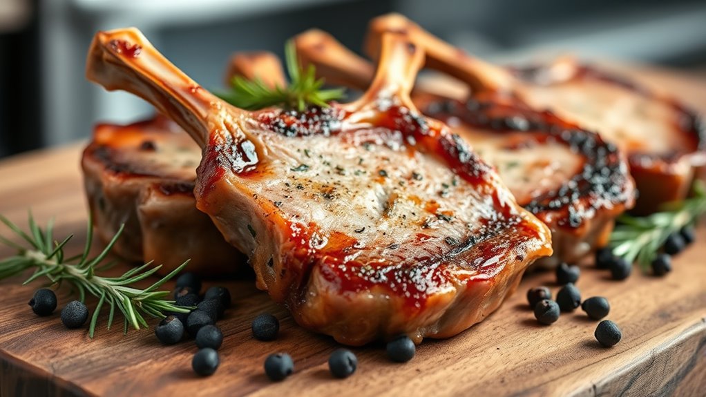 top air fryer lamb chops