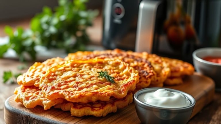 top air fryer latkes
