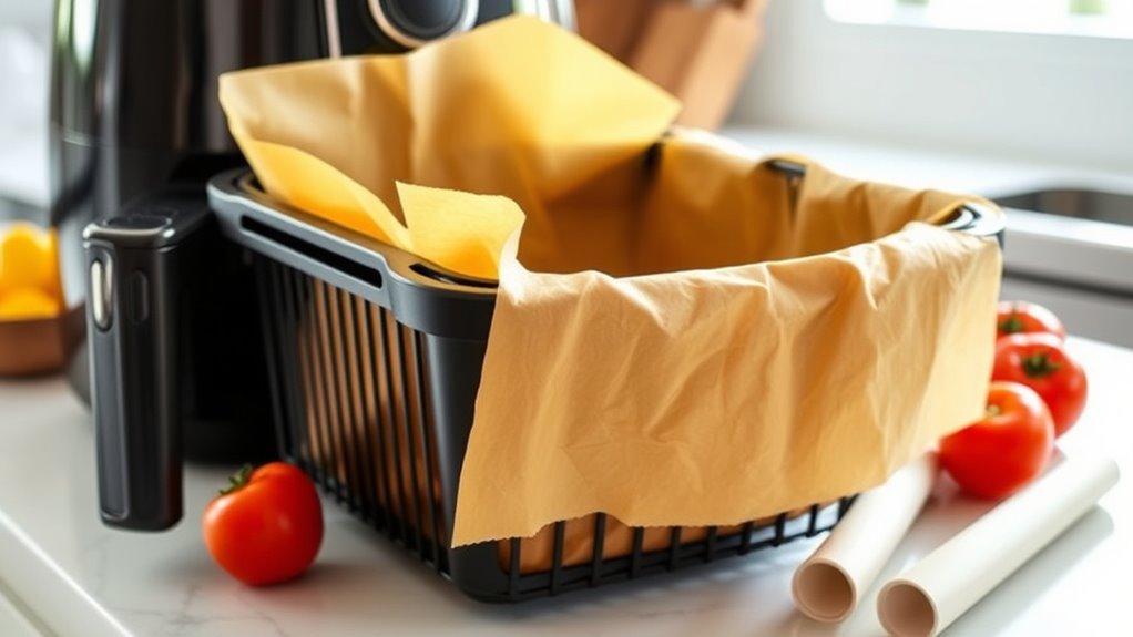 top air fryer liner picks