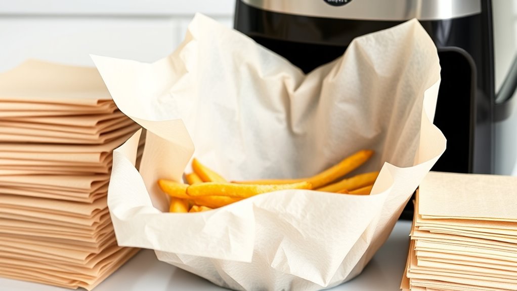 top air fryer liners