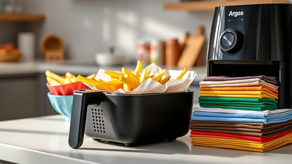 top air fryer liners