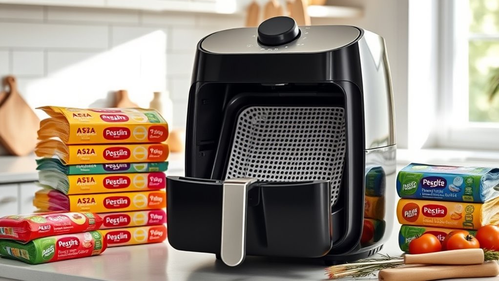 top air fryer liners
