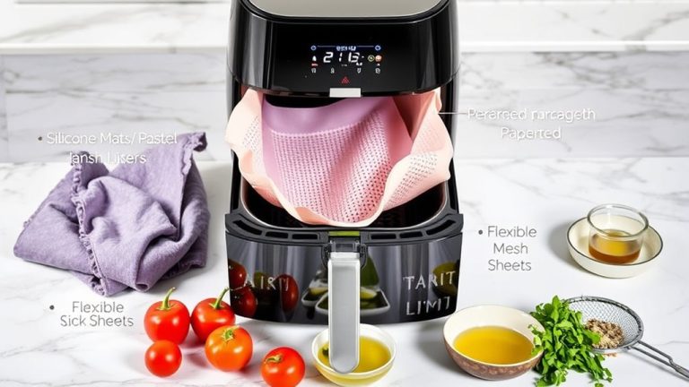 top air fryer linings