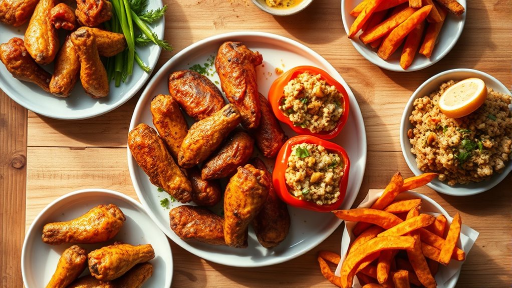 top air fryer lunch recipes