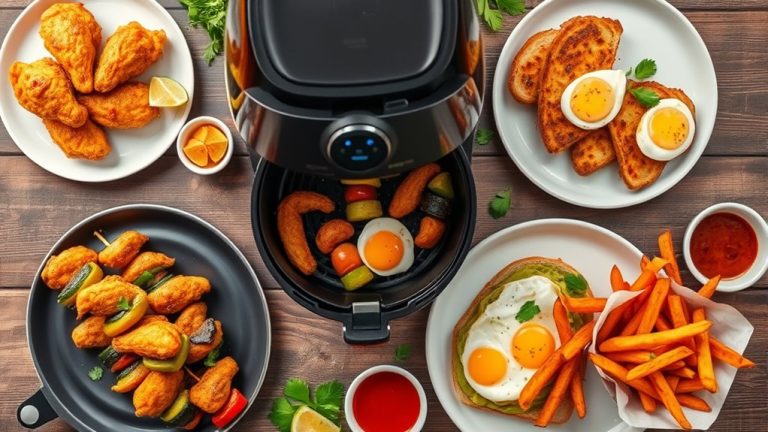 top air fryer lunch recipes