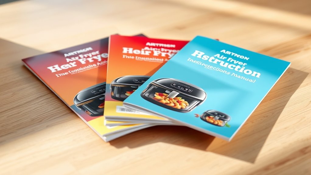 top air fryer manuals