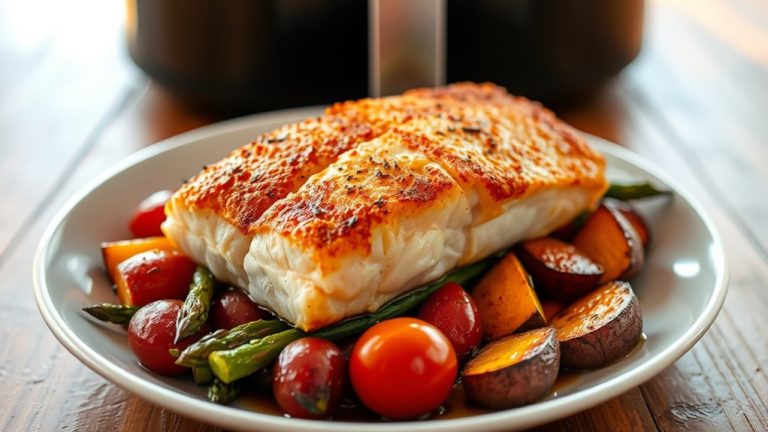 top air fryer meal