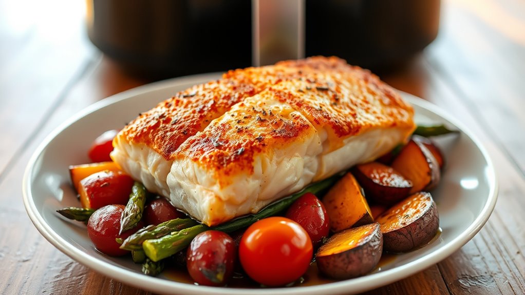 top air fryer meal