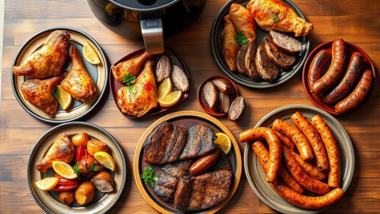 top air fryer meat choices