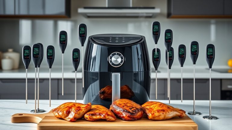 top air fryer meat thermometers