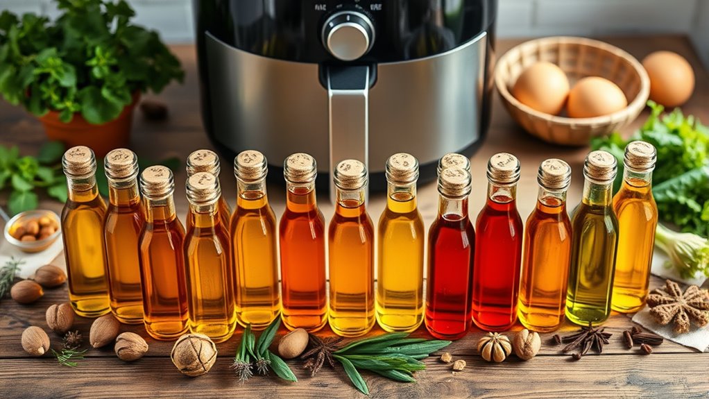 top air fryer oil choices