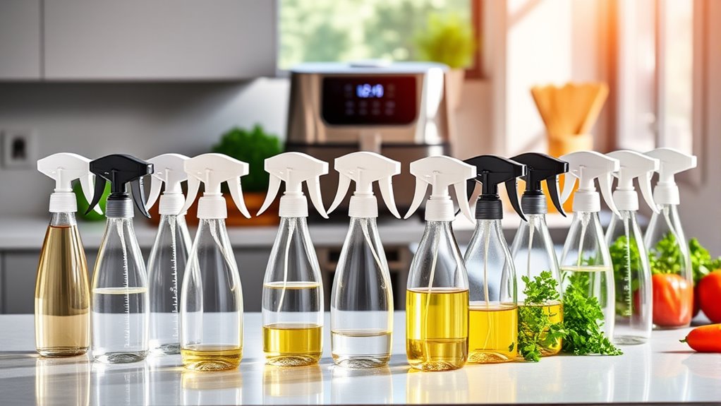top air fryer oil sprayers