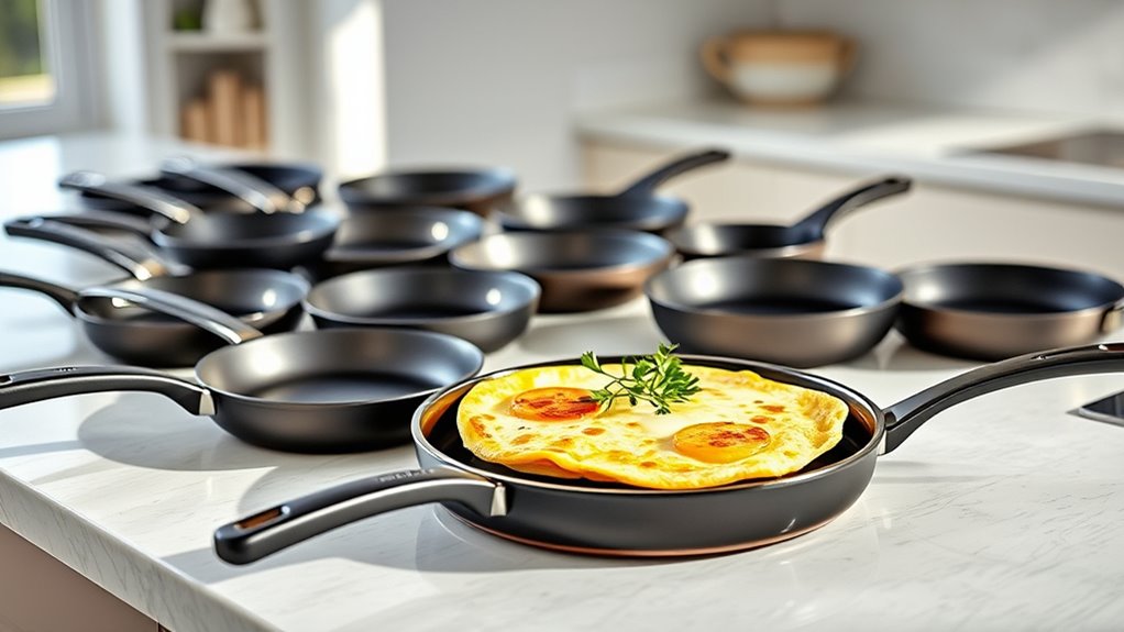 top air fryer omelet pans