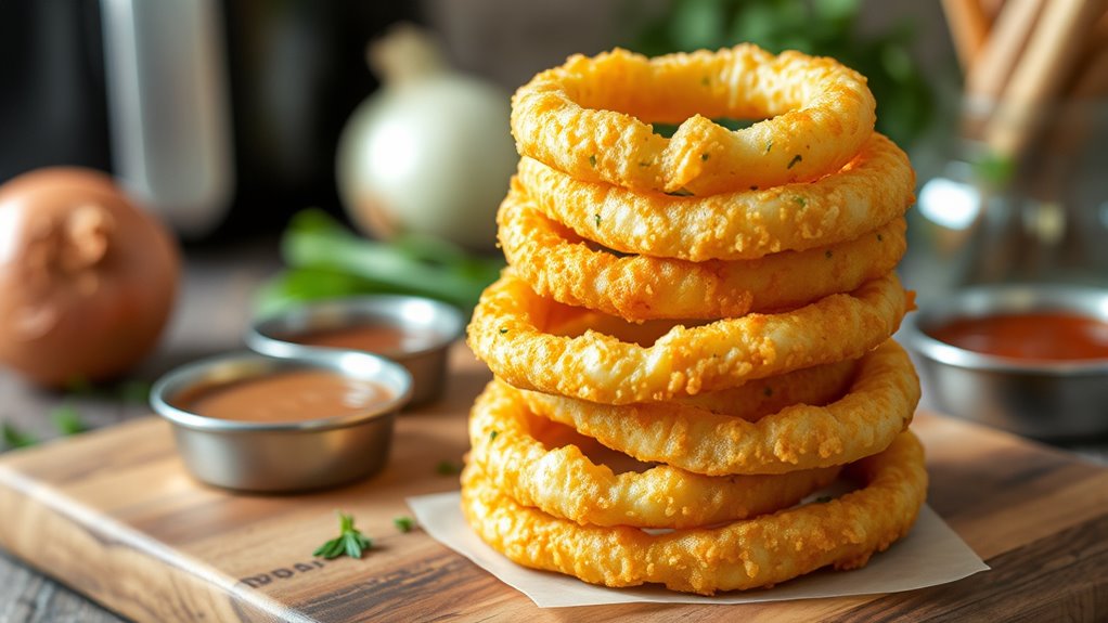 top air fryer onion rings