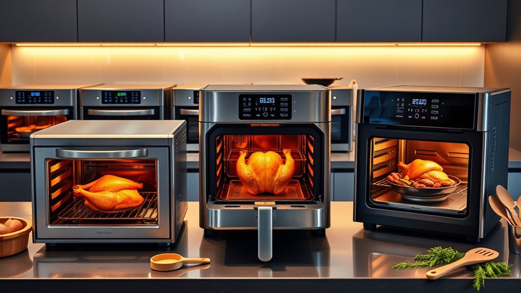 top air fryer oven rotisseries