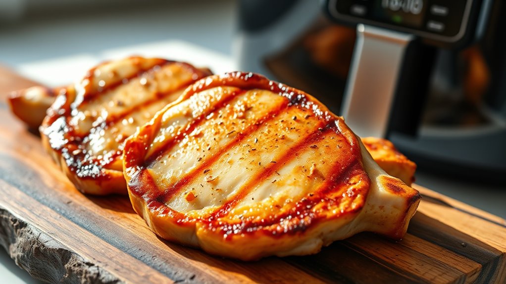 top air fryer pork chops