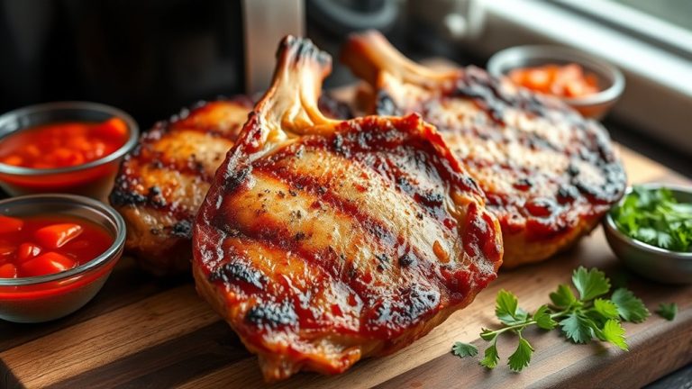 top air fryer pork marinades