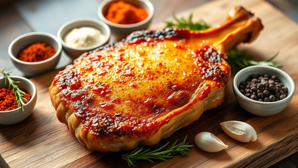 top air fryer pork seasonings