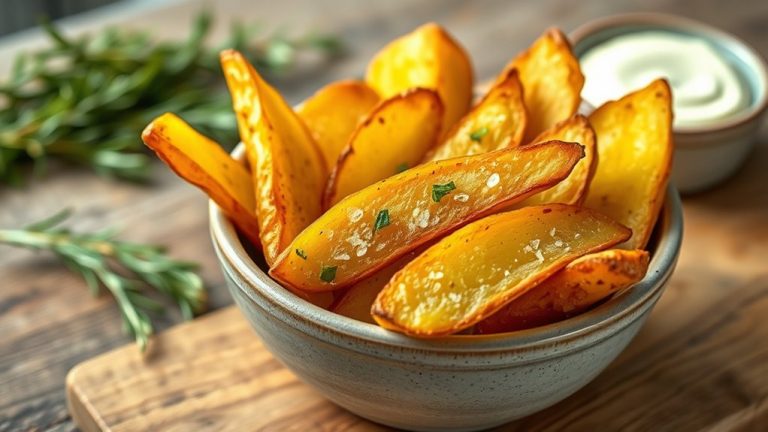 top air fryer potato wedges