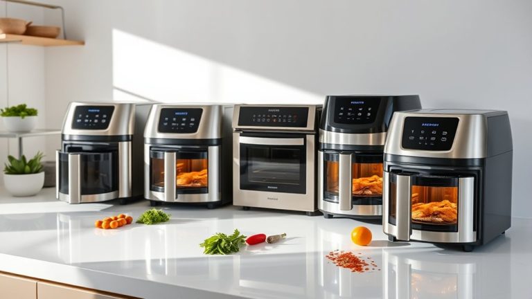 top air fryer ranges