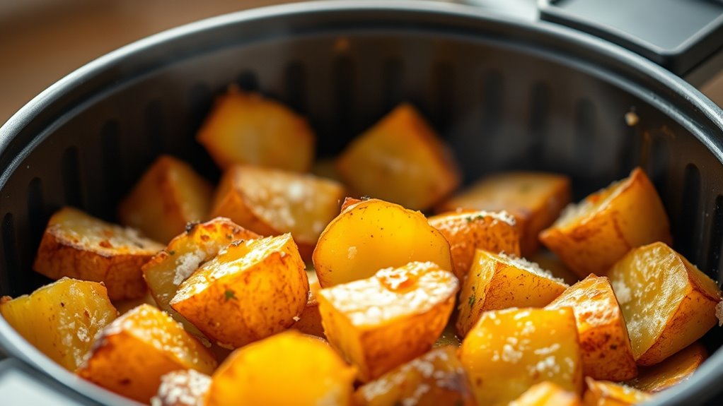 top air fryer roast potatoes