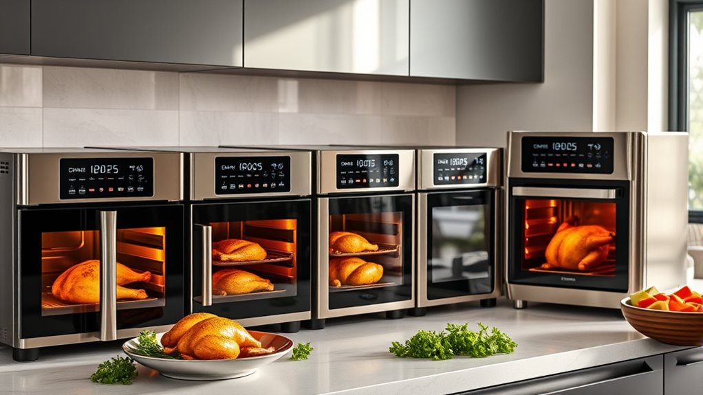 top air fryer rotisserie ovens