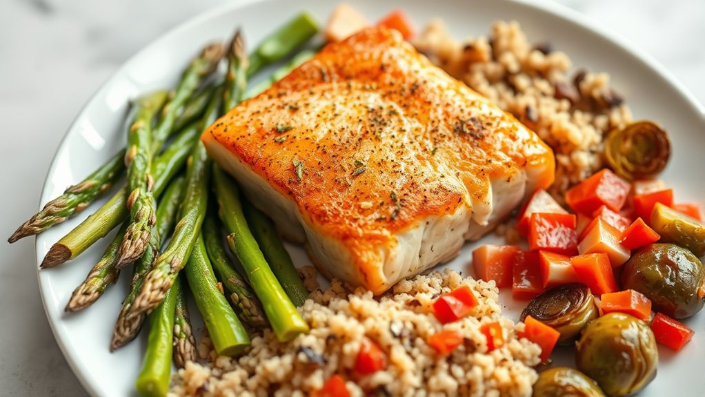 top air fryer salmon sides