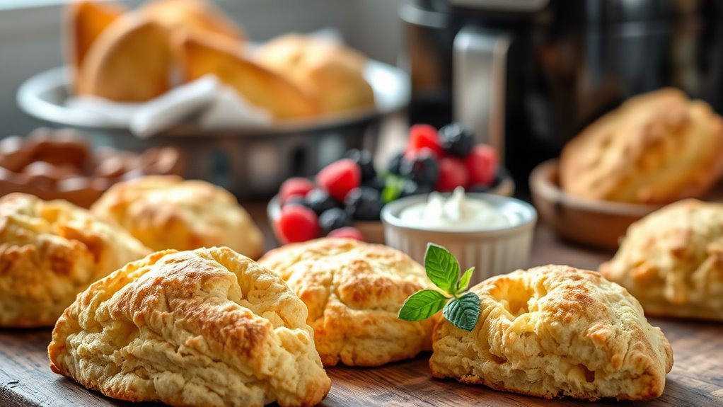 top air fryer scone recipes