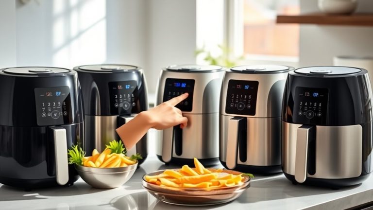 top air fryer selection