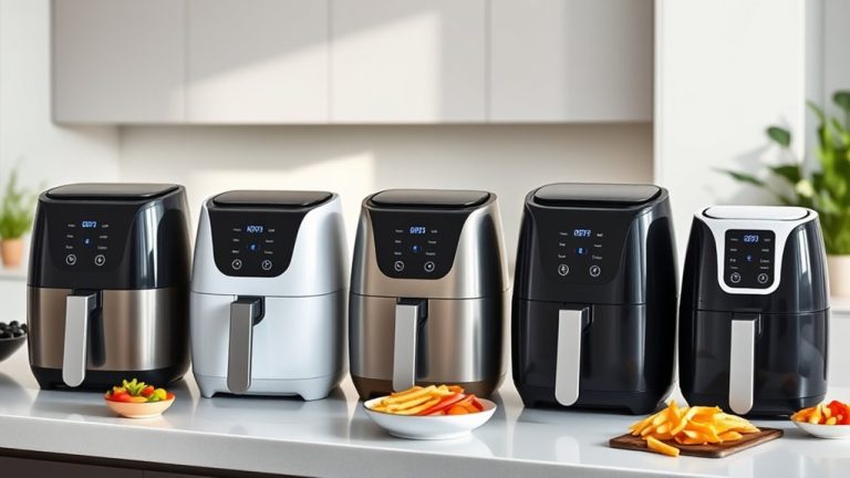 top air fryer sizes