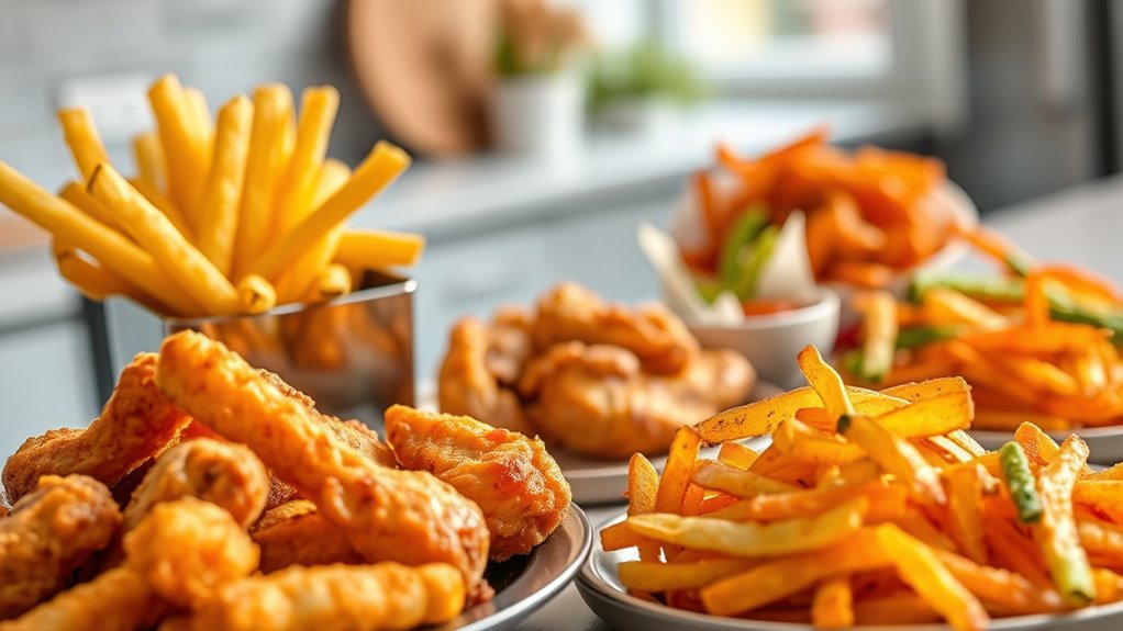 top air fryer snack platforms