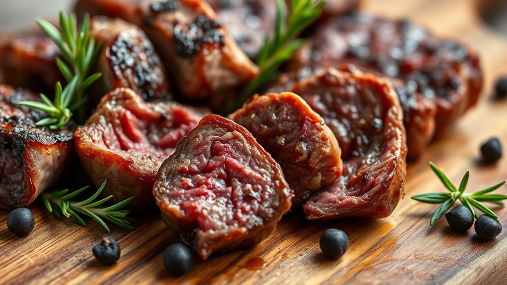 top air fryer steak bites
