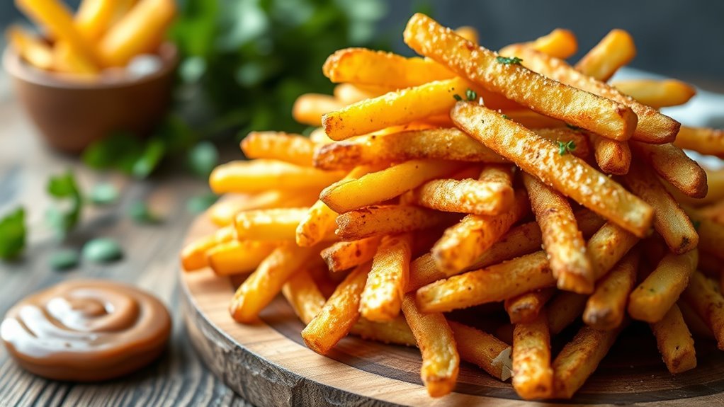 top air fryer steak fries