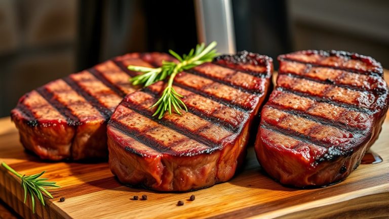 top air fryer steaks