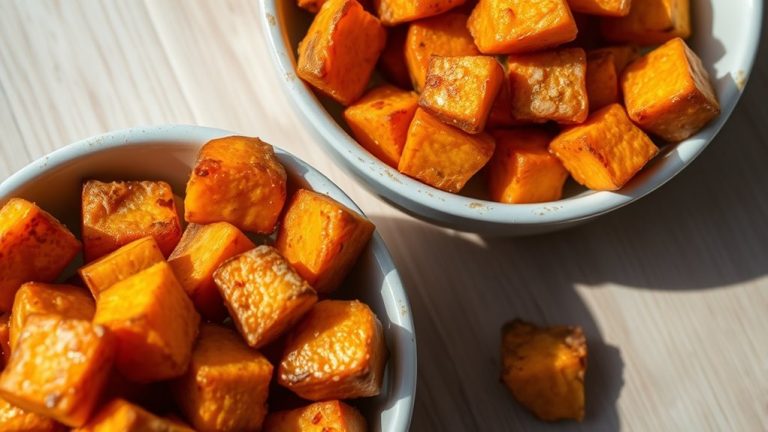 top air fryer sweet potatoes