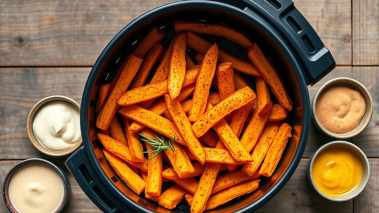 top air fryer sweet potatoes