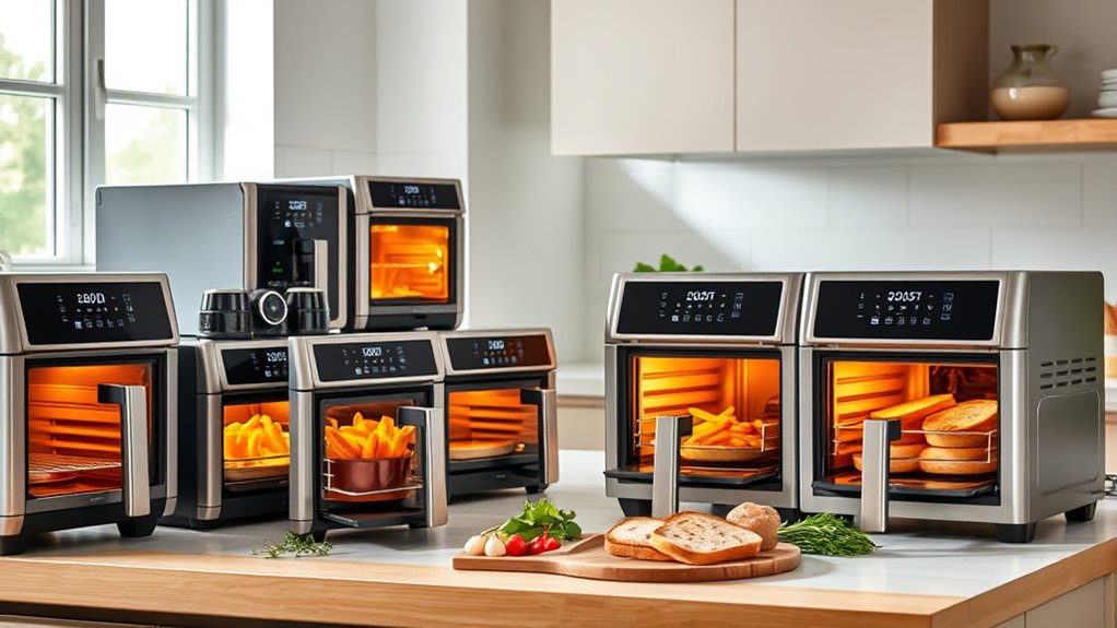 top air fryer toaster combo