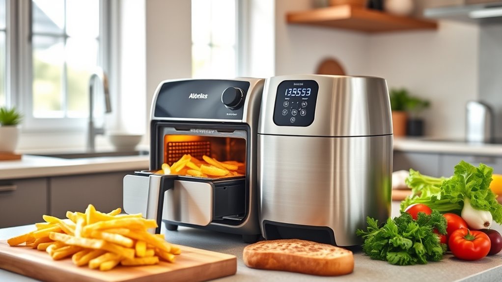 top air fryer toaster combos