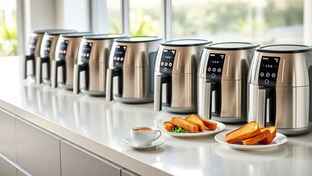 top air fryer toaster combos