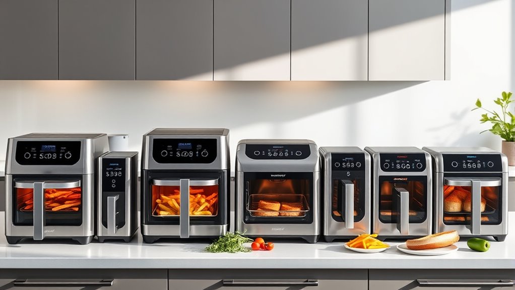 top air fryer toaster combos