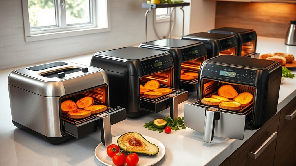 top air fryer toaster ovens