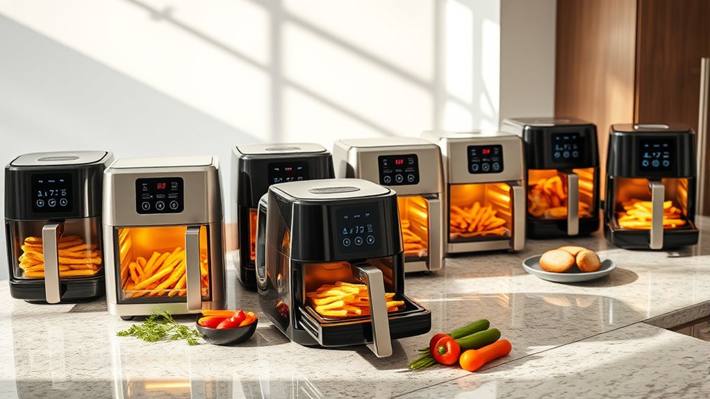 top air fryer toaster ovens