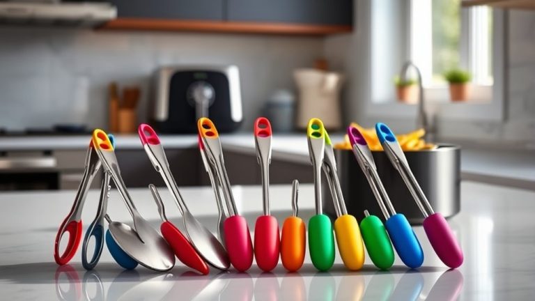 top air fryer tongs