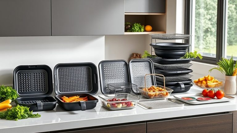 top air fryer tray picks