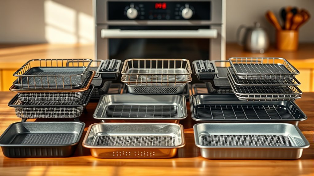 top air fryer trays