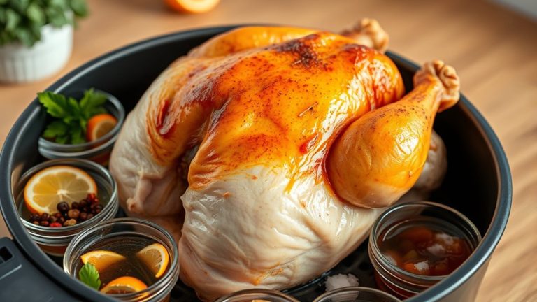 top air fryer turkey brines