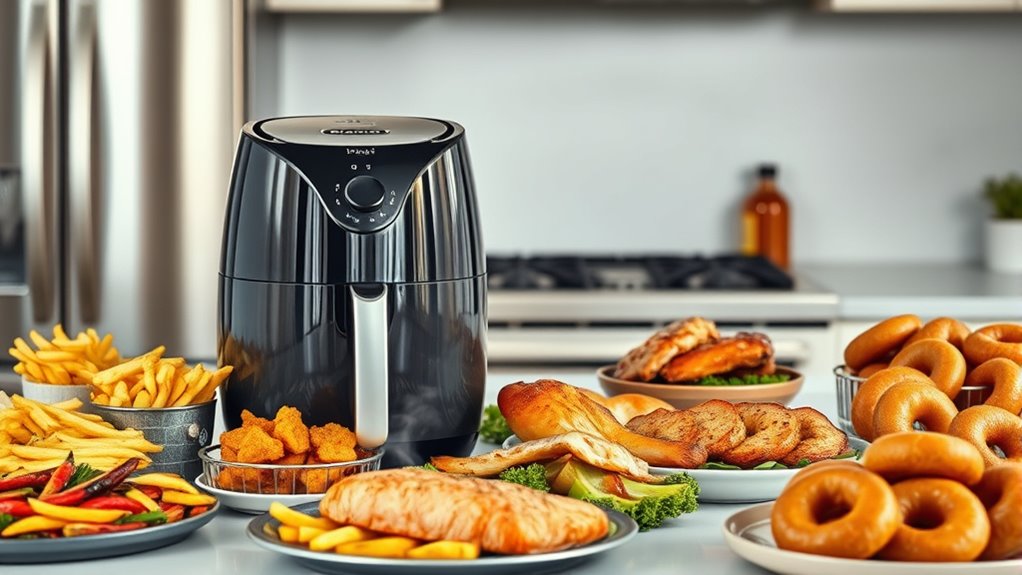 top air fryer uses