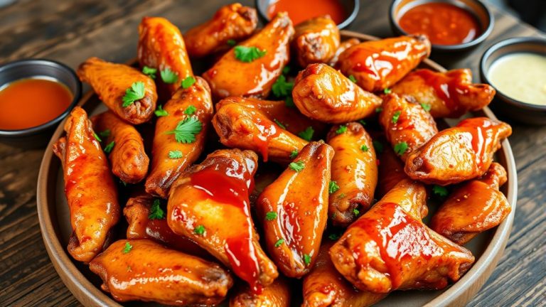top air fryer wing recipes