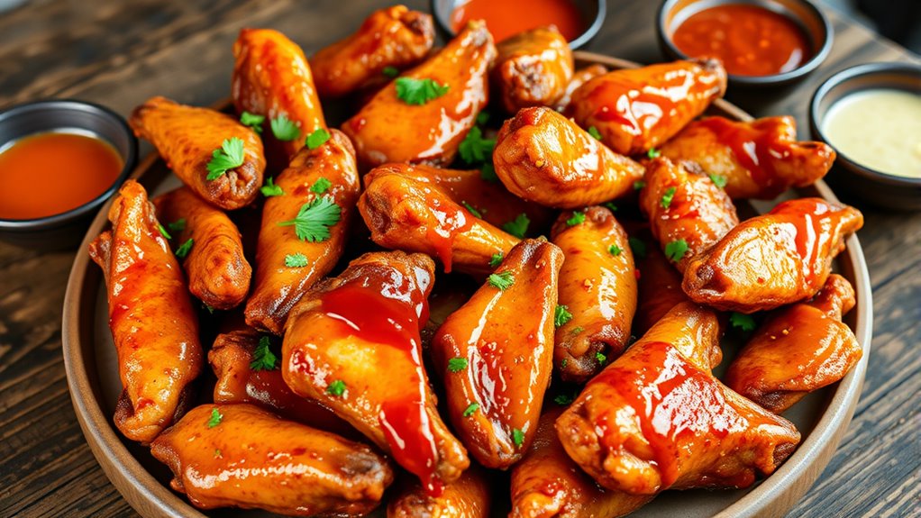 top air fryer wing recipes